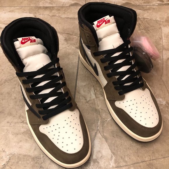 Nike Air Jordan1 High OG TS SP CD4487 100 US7 - Picture 3 of 10